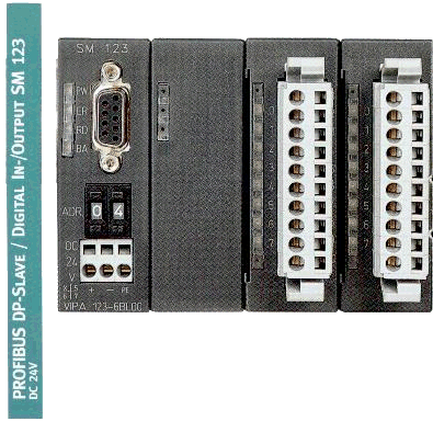 VIPA, System100V digital Input/Output Profibus-DP block.