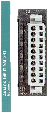VIPA, System200V Analog input card 4-channel, multi source.