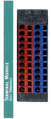 VIPA, System200V wiring module. Alows direct cable connection to active devices.